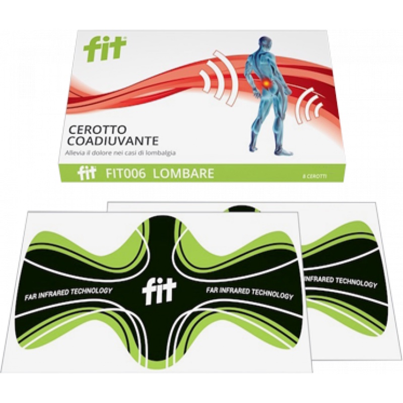 Confezione di cerotti FIT Therapy per zona lombare